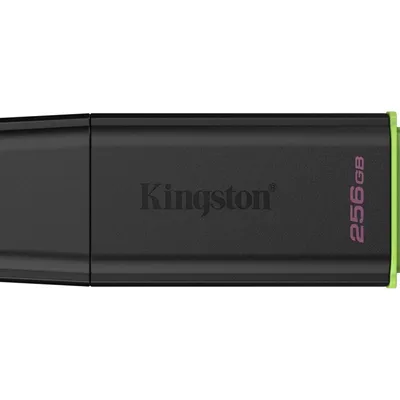 KINGSTON 256GB Portable USB 3.2 Gen 1 DataTraveler Exodia Black/Green