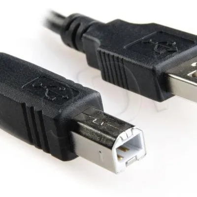 Kabel GEMBIRD CCP-USB2-AMBM-10 (USB 2.0 typu A M - USB 2.0 typu B M; 3m; kolor czarny)