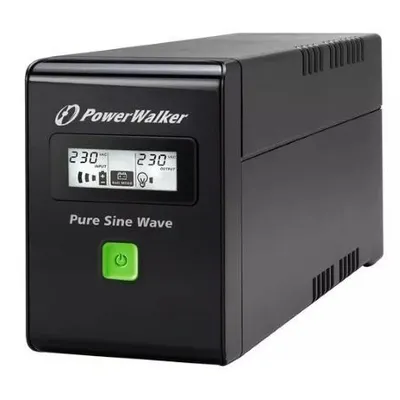 Zasilacz UPS POWER WALKER VI 600 SW FR (600VA) 0,6 kVA 360 W 2 x gniazdo sieciowe
