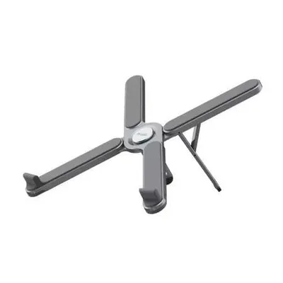 Podstawka pod laptopa Trust MACY FOLDABLE METAL Grey
