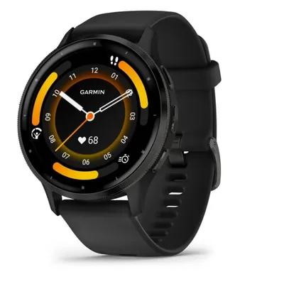 Zegarek sportowy Garmin Venu 3 AMOLED 45mm Czarny