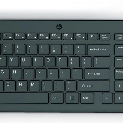 Klawiatura HP 150 Wired Keyboard przewodowa czarna 664R5AA