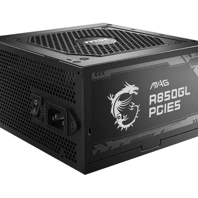 Zasilacz MSI MAG A850GL PCIE5 850W 80+ Gold ATX 3.1