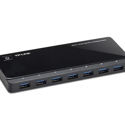 Hub TP-LINK UH720 (7x USB 3.0; kolor czarny)