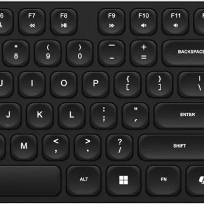Zestaw klawiatura + mysz MSI Forge K210 Wireless Mouse and Keyboard Combo bezprzewodowe czarne