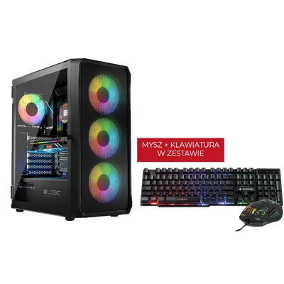 Komputer Pricemax DXL9 - Procesor AMD Ryzen 7 5700 | Pamięć 24GB | Dysk SSD 1TB | GeForce RTX 5050 8GB | Windows 11 | Kamera Internetowa | Mysz i Klaw