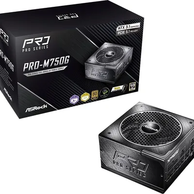 Zasilacz Asrock PRO-M750G 750W 80 PLUS Gold