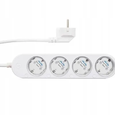 Inteligentna listwa zasilająca Shelly Power Strip 4 Gen4 Biały