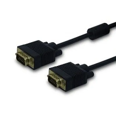 SAVIO KABEL VGA (M) – VGA (M) EKRANOWANY + 2 FERYTY 1,8M CL-202