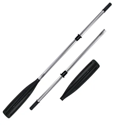 Aluminiowe Wiosło Szalupowe Rozkładane do łodzi John Paddle + manszeta (komplet - 2 sztuki)