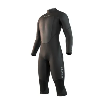 Pianka Mystic Brand Longarm Shortleg 3/2mm BZ Flatlock Black 2025