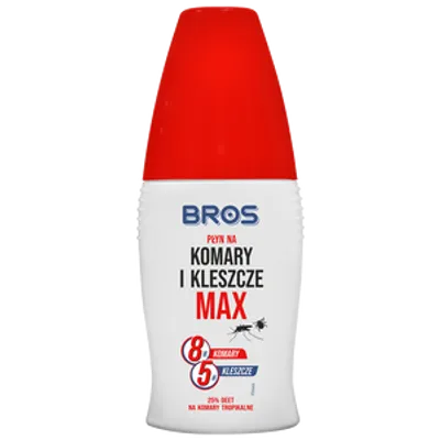 BROS Płyn na komary i kleszcze MAX 50ml