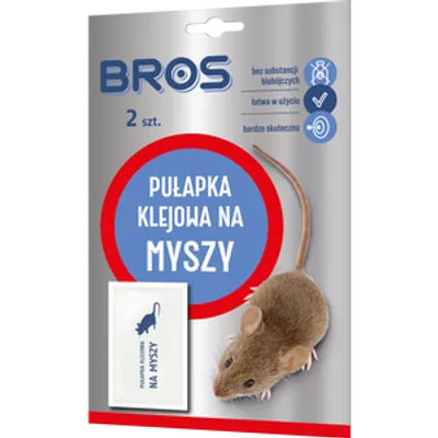 BROS - Pułapka klejowa na myszy (2szt.)