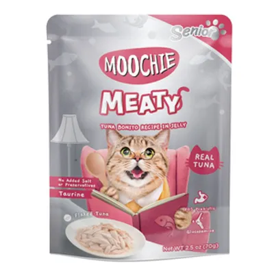 MOOCHIE Tuna Bonito In Jelly 70g Senior