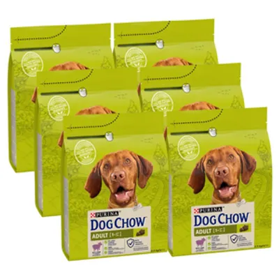 PURINA Dog Chow Adult Lamb 15kg (6x2,5kg)
