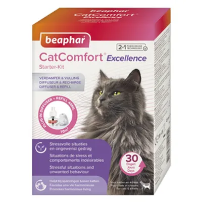 BEAPHAR - CALMING EXCELLENCE CALMING DIFFUSER 48ML - z zawartością feromonów