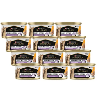 PRO PLAN Baby Kitten Healthy Start 12x85g