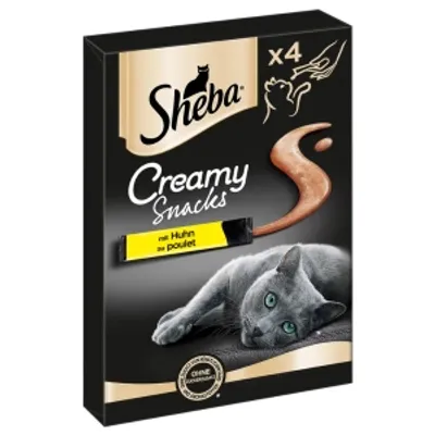 SHEBA Creamy Kurczak 4x12g