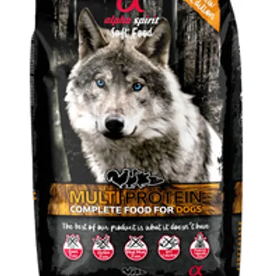 ALPHA SPIRIT Pełnoporcjowa karma sucha miękka MULTIPROTEIN 3kg