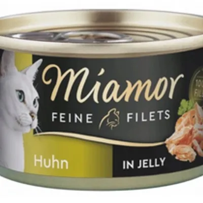 Miamor Feine Filets w galaretce - mokra karma dla kota kurczak 100g puszka