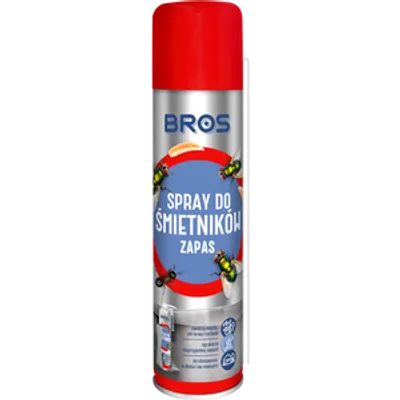 BROS - Spray do śmietników – zapas 400ml
