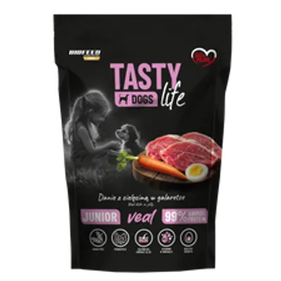 Tasty Dogs Life Junior Danie z cielęciną w galaretce 150g