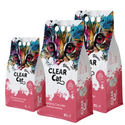 Clear Cat Blanco Baby Powder żwirek bentonitowy 25l