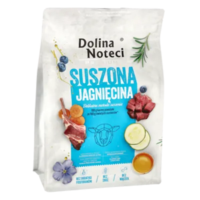 DOLINA NOTECI Premium Jagnięcina- karma suszona dla psa 3kg
