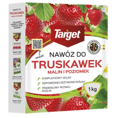 Nawóz granulowany do truskawek, malin i poziomek 1kg