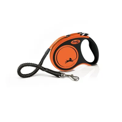 FLEXI Smycz oryginalna XTREME pomarańczowa XS 3m do 15kg- taśma