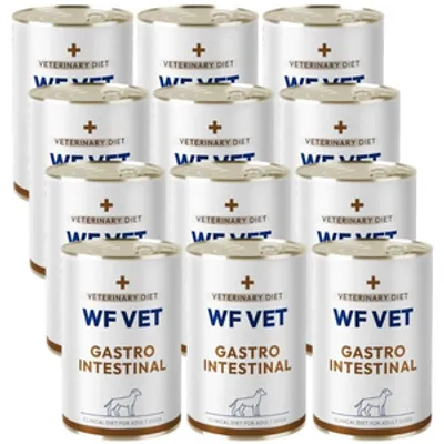 WF VET Gastrointestinal dog 12x400g - wspiera układ pokarmowy i prawidłowe trawienie