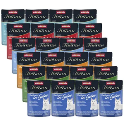ANIMONDA Vom Feinsten Raffinesse Mix Smaków w galarecie 24x85g