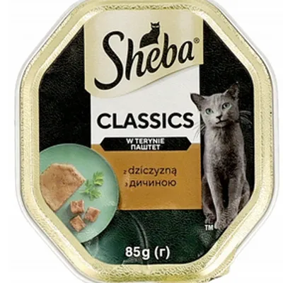Sheba Classics Karma z dziczyzną w pasztecie dla kota 85g