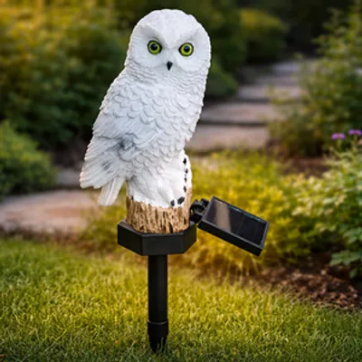 Sowa- lampa ozdobna LED