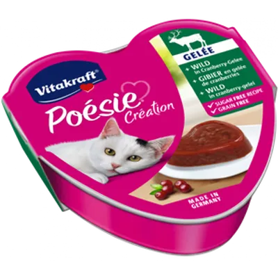 Vitakraft POESIE mokra karma dla kota dziczyzna z żurawiną 85g