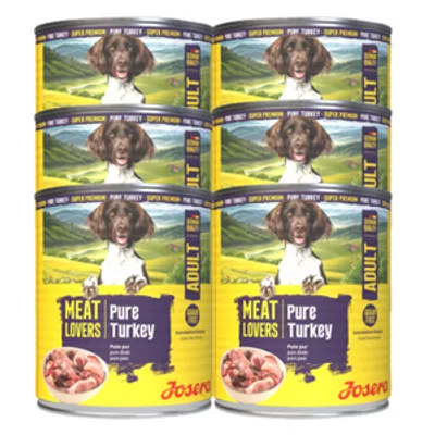 JOSERA Meatlovers Pure Indyk 6x800g
