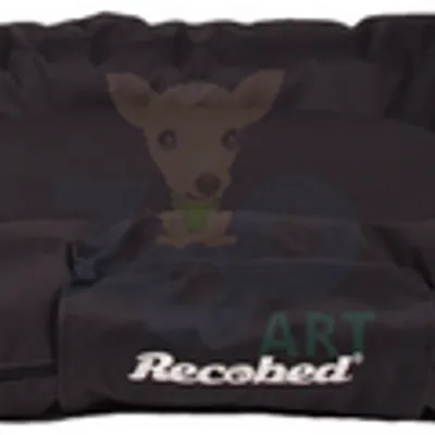RECOBED Ponton Baltic czarny  XL 140x110cm