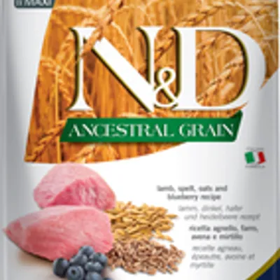 Farmina N&D LAMB BLUEBERRY  MEDIUM MAXI 12kg