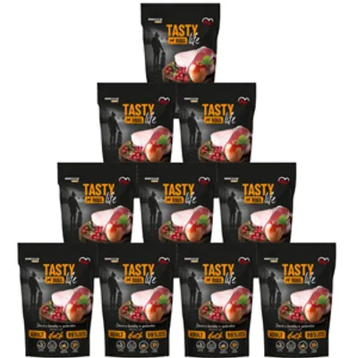 Tasty Dogs Life Danie z kaczką w galaretce 10x500g