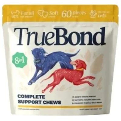 TrueBond 8w1 kompletne wsparcie suplement dla psa 60 kęsów / 240g