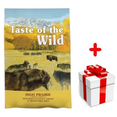 TASTE OF THE WILD High Prairie 5,6kg + niespodzianka dla psa GRATIS!
