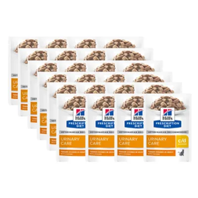 HILL'S PD Prescription Diet Feline c/d Multicare Chicken 85g saszetka