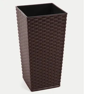Donica FINEZJA 250x250 rattan - mokka