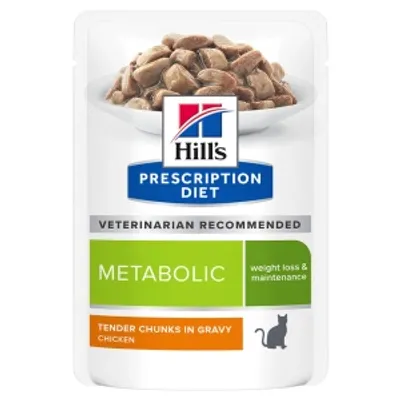 HILL'S PD Prescription Diet Feline Metabolic 85g saszetka