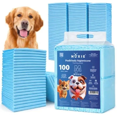 NUXIE® Mata dla psa podkłady higieniczne niebieskie m 100szt 35x45cm