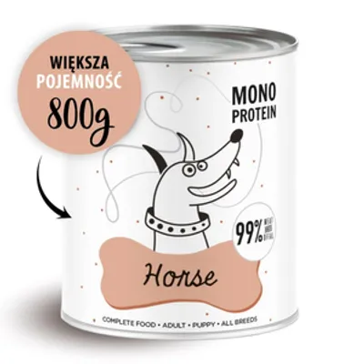 PEPE MONO PROTEIN Horse (konina) 800g