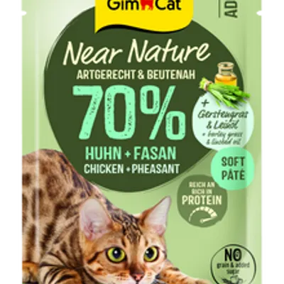 GIMCAT NEAR NATURE KURCZAK/BAŻANT 85G