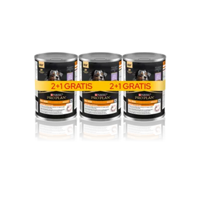 PRO PLAN Everyday Nutrition Adult Karma dla psów bogata w indyka w galaretce 3x400g (2+1 gratis)