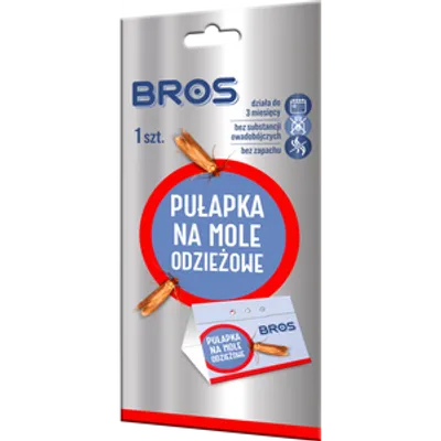 BROS Pułapka na mole odzieżowe 1szt.