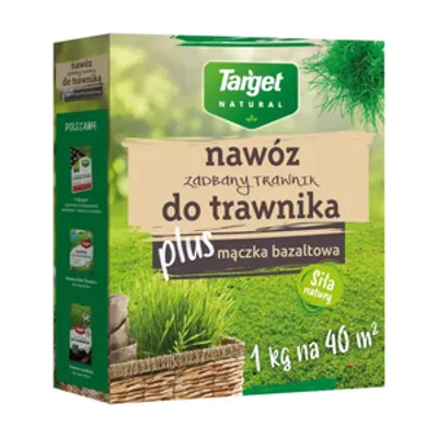 NAWÓZ ZADBANY TRAWNIK Z MĄCZKĄ BAZALTOWĄ 1 KG